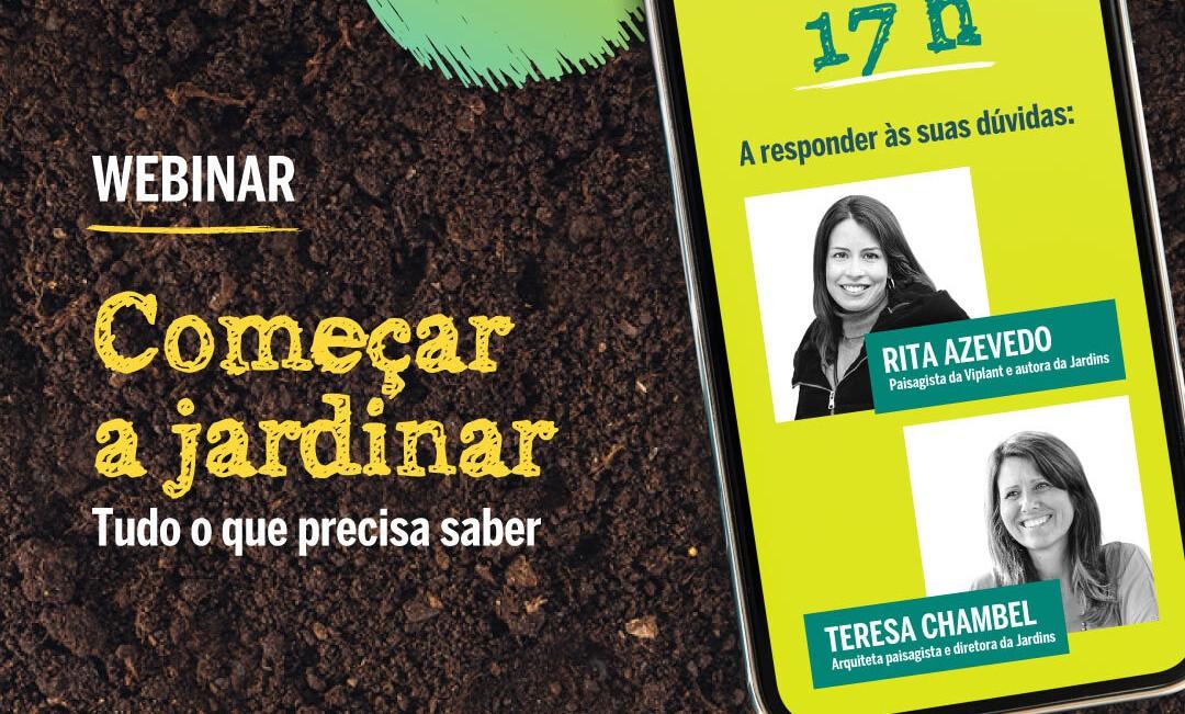 Webinar: Começar a Jardinar, Tudo o Que Necessita de Saber