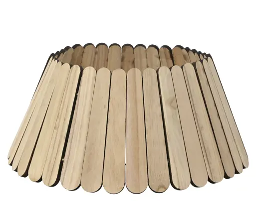 Base para Árvore de Natal 70cm Castanho Claro