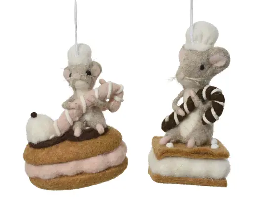 Pendente de Natal Rato