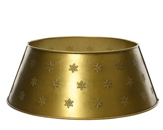 Base para Árvore de Natal 70cm Dourado