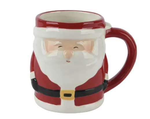Caneca de Pai Natal 10cm