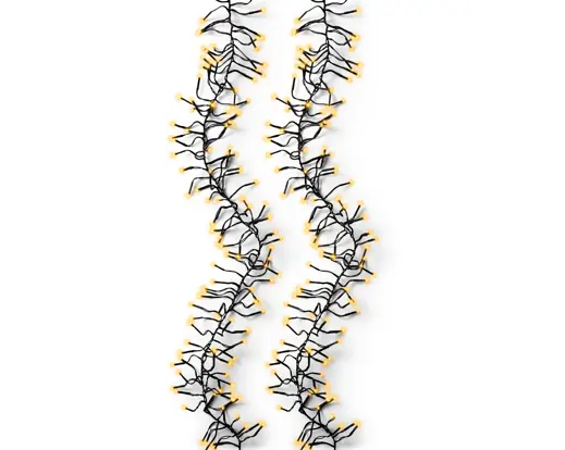 Luz 3000Led Cluster 2,8M Clássico Quente