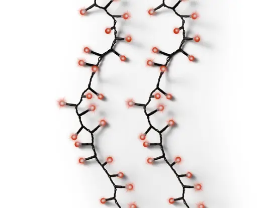 Luz 350Led Cherry 7,5M Vermelho