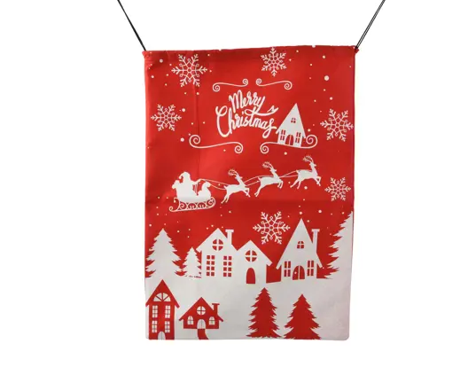 Saco de Natal 68cm Vermelho