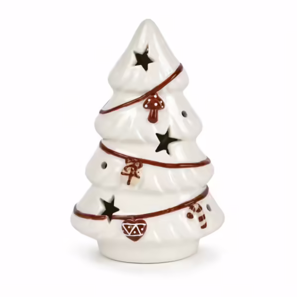 Árvore de Natal Cerâmica | Branco
