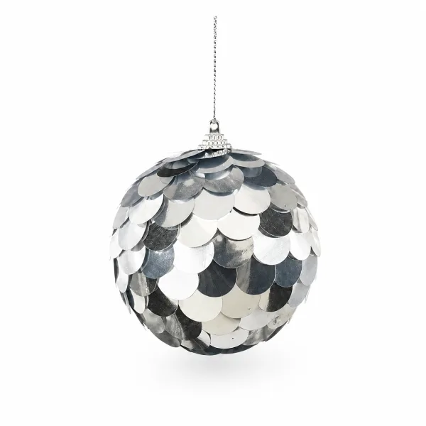 Bola de Natal Lantejolas | Prateado