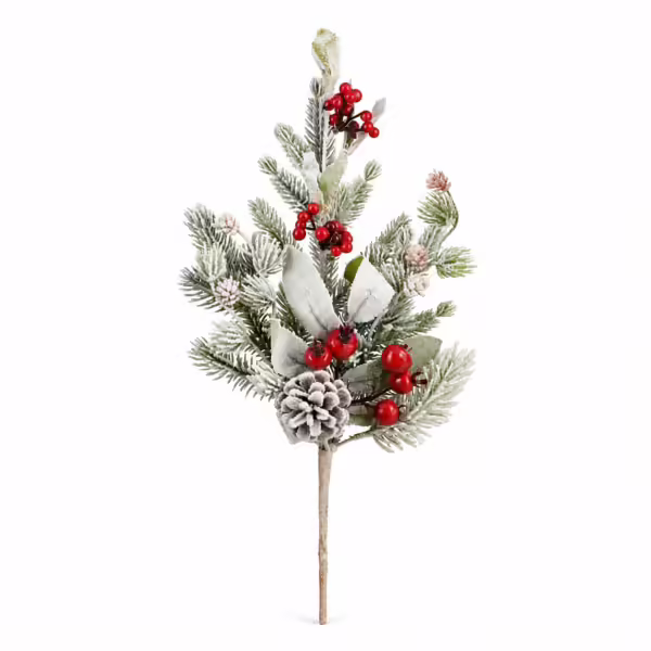 Haste de Berries e Pinhas com Neve
