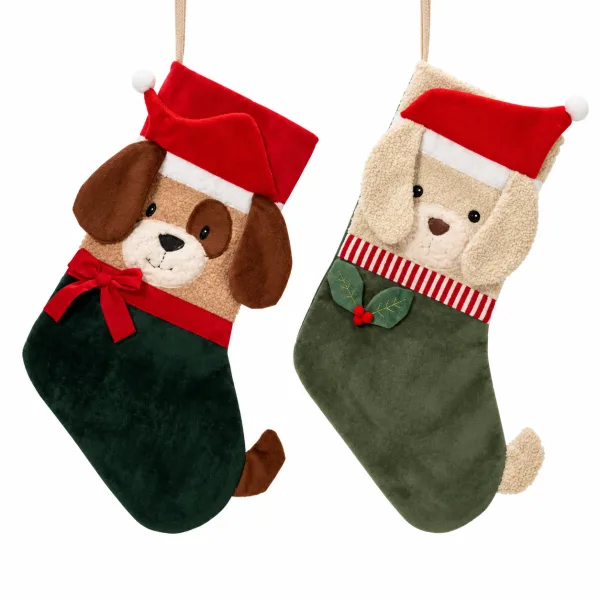 Meia de Natal Cão